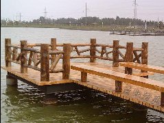 湖南防腐木木桥 应用案例一